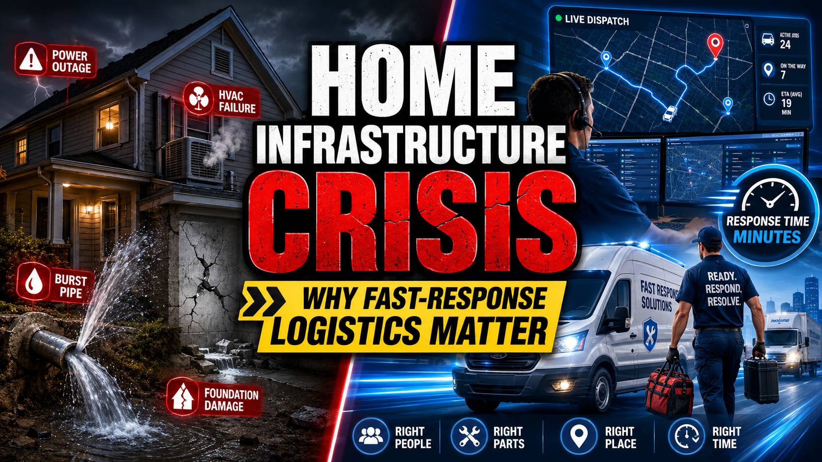 The Anatomy of a Home Infrastructure Crisis and Why Fast-Response Logistics Matter